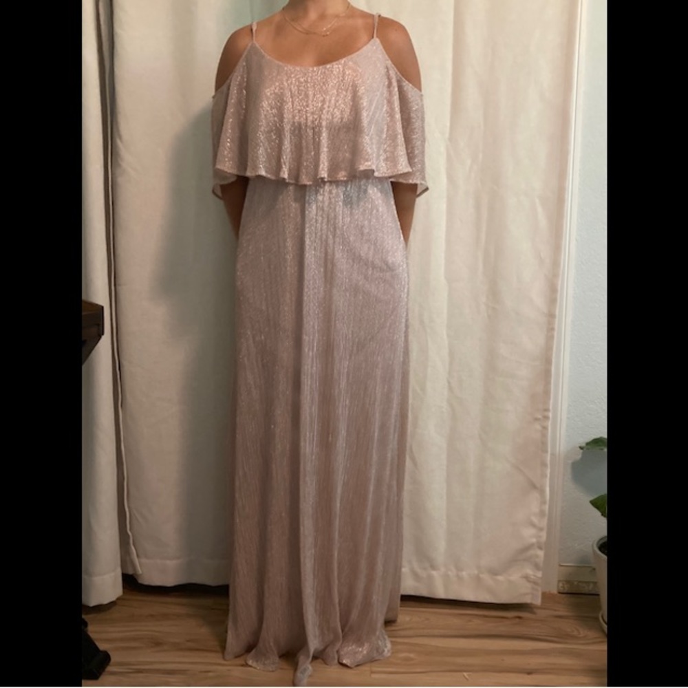 Caitlin Ruffle Maxi Dress - SHOW ME YOUR MUMU